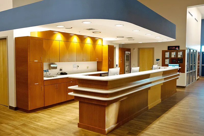Roswell Surgery Center registration desk